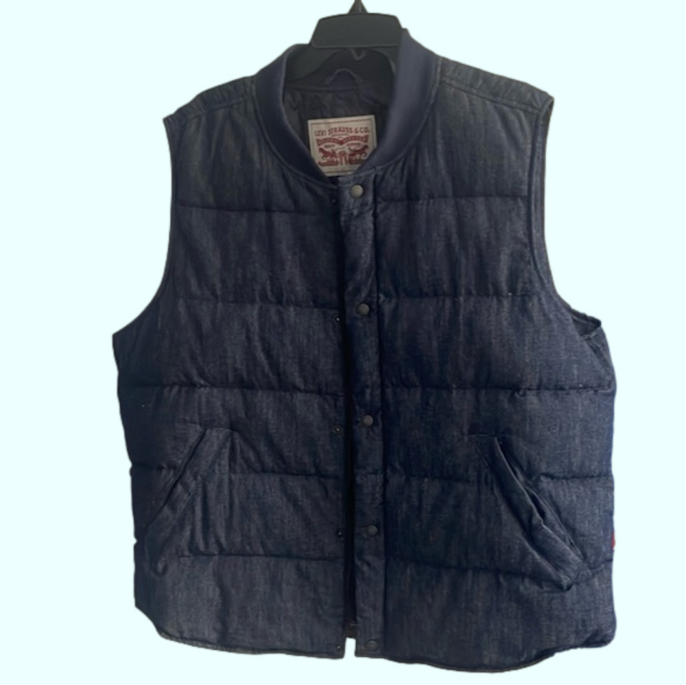 Levi Strauss & Co. Mens XL Full-Zip Vest - Picture 1 of 7